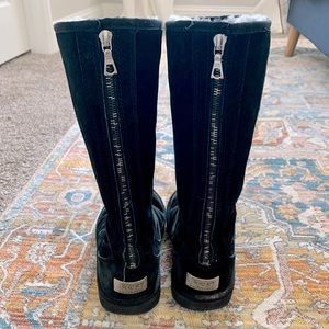 UGG {Knightsbridge} Full Zip Boots, Black - sz.7